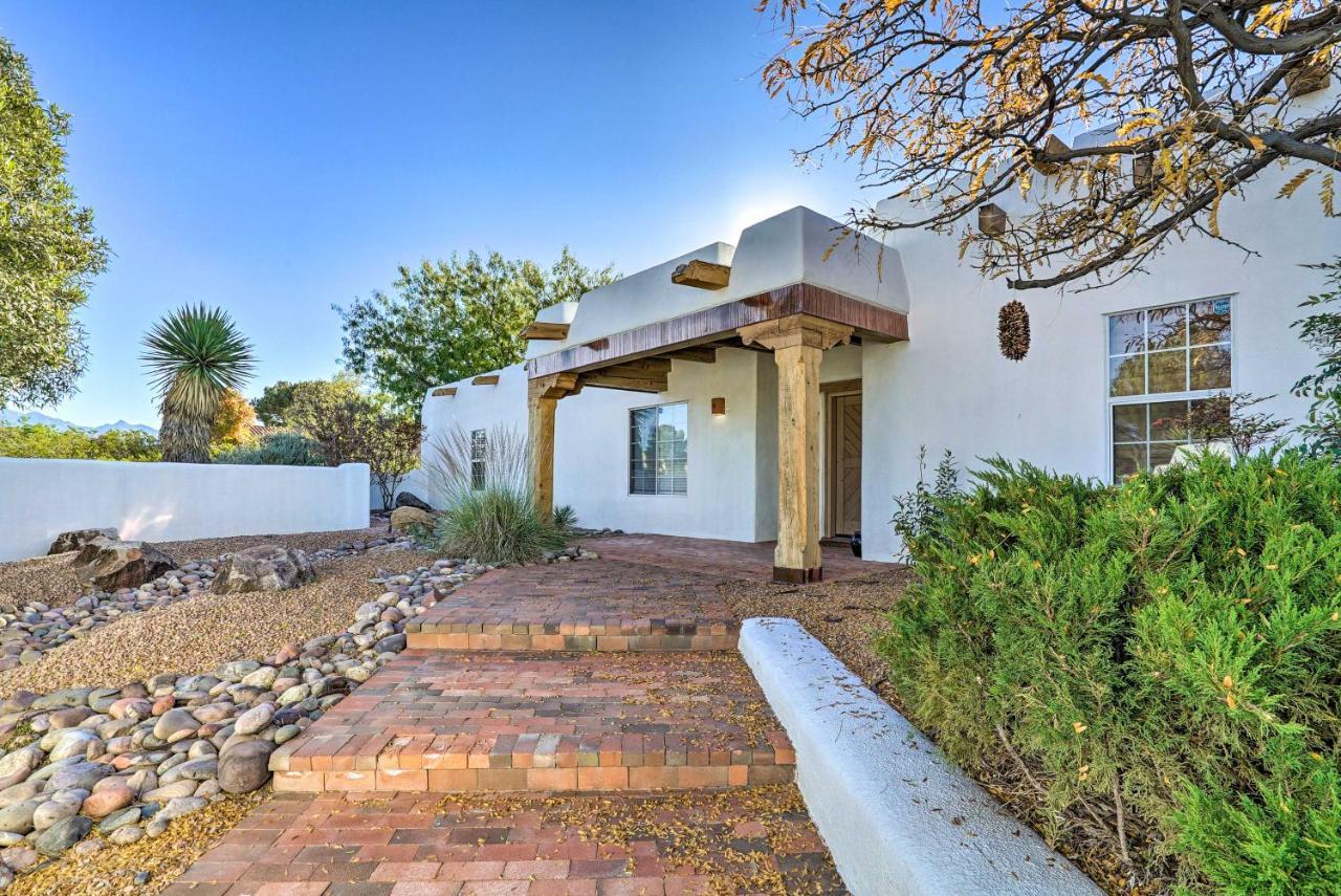 Las Cruces Home La Casa Blanca With Courtyard Εξωτερικό φωτογραφία