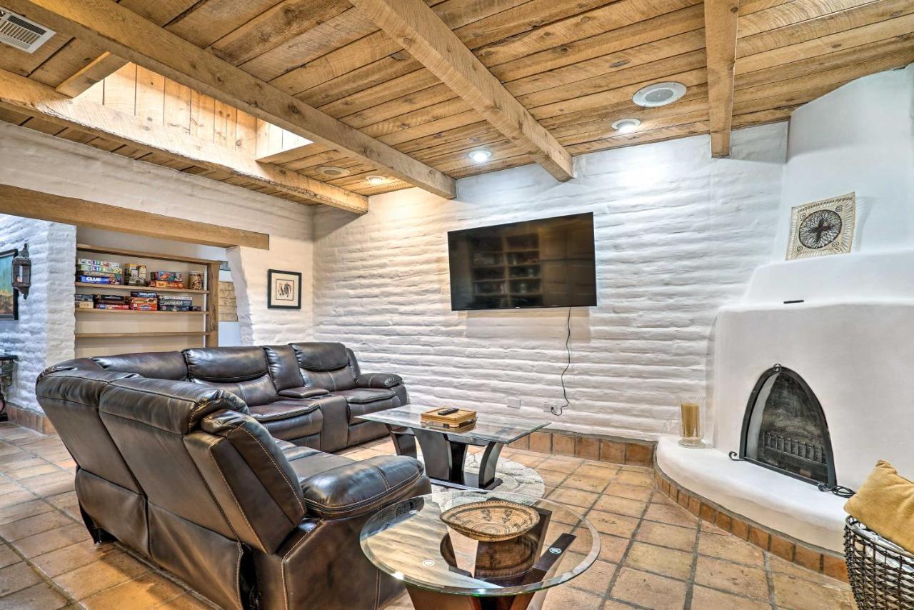 Las Cruces Home La Casa Blanca With Courtyard Εξωτερικό φωτογραφία