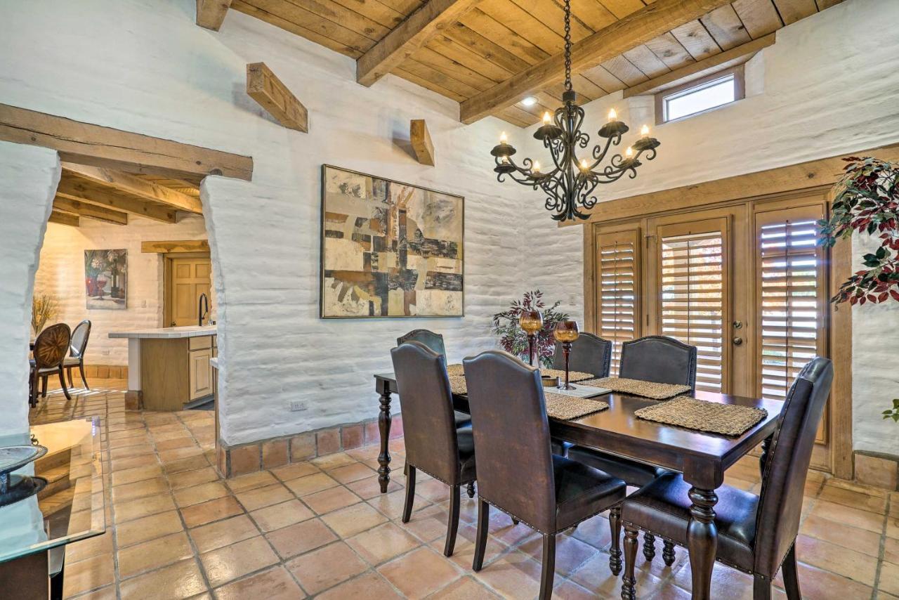 Las Cruces Home La Casa Blanca With Courtyard Εξωτερικό φωτογραφία