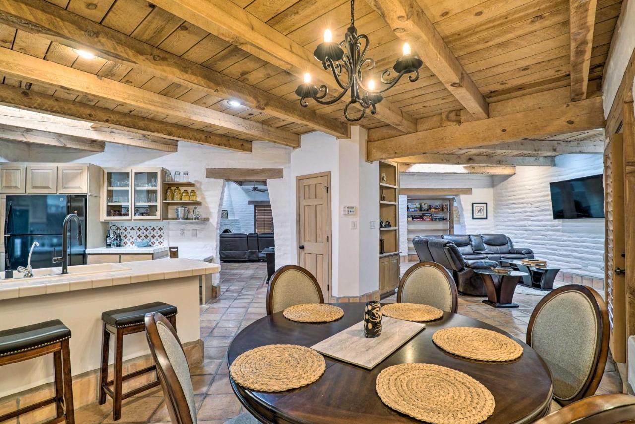 Las Cruces Home La Casa Blanca With Courtyard Εξωτερικό φωτογραφία
