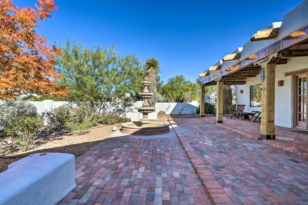 Las Cruces Home La Casa Blanca With Courtyard Εξωτερικό φωτογραφία