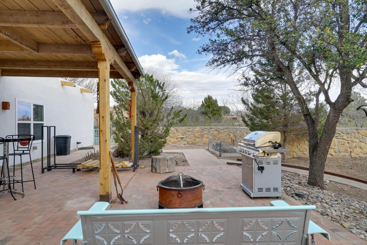 Las Cruces Home La Casa Blanca With Courtyard Εξωτερικό φωτογραφία